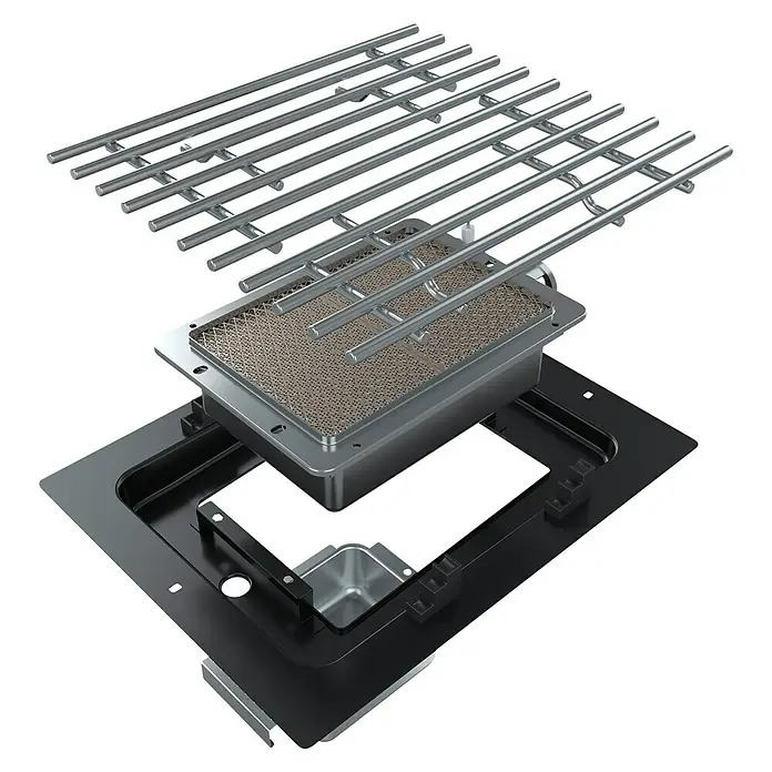 Outdoorchef Seitenkocher Blazing Zone - Passend für: Outdoorchef Gasgrill Dualchef 325 G &  425 G - Diagonale Ansicht