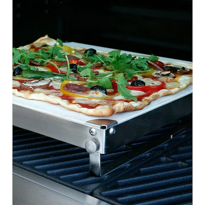 Outdoorchef Pizzastein DGS - Kunststein, L x B x H: 37 x 37 x 6 cm - Detailaufnahme