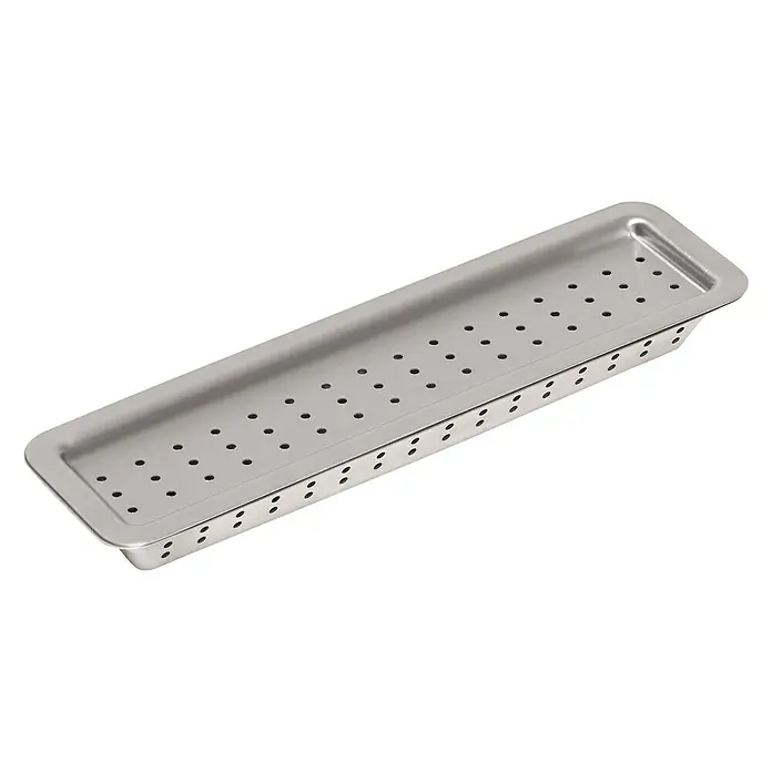 Outdoorchef Räucherbox Dual - Edelstahl - Diagonale Ansicht