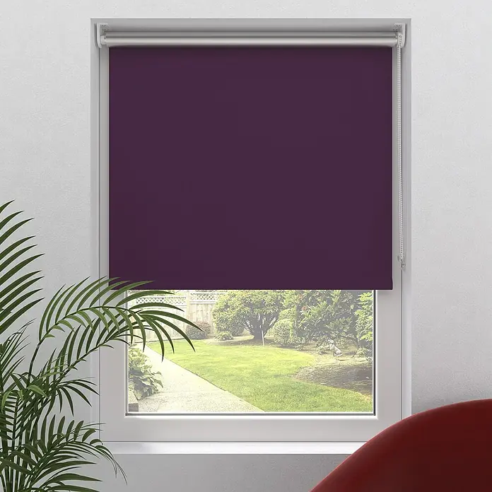 Expo Ambiente Rollo Mini - B x H: 45 x 150 cm, Lila, Verdunkelnd - Stimmungsaufnahme