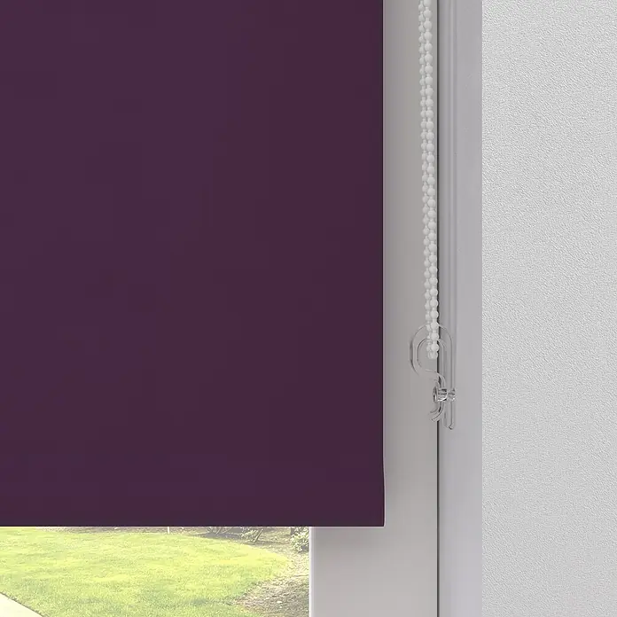 Expo Ambiente Rollo Mini - B x H: 90 x 210 cm, Lila, Verdunkelnd - Detailaufnahme