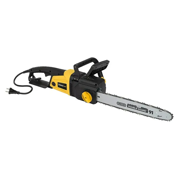 PowerPlus Motosierra eléctrica POWXG1009 - 2,4 kW, Longitud de cuchilla: 40 cm - Vista angular