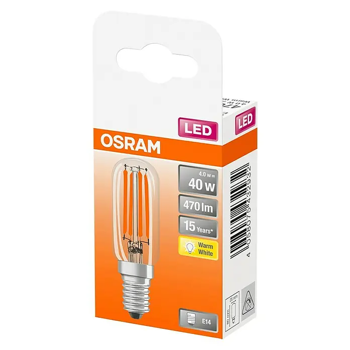 Osram LED žarulja - E14, 4 W, T26, 470 lm - Dijagonalni pogled