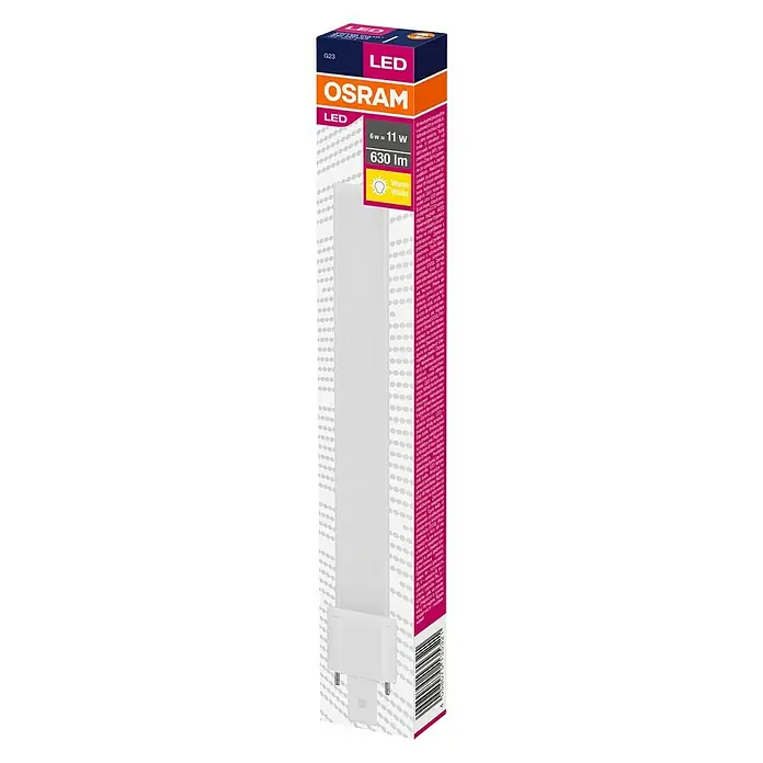 Osram Dulux S Ledlamp - 6 W, 630 lm - Diagonaal zicht