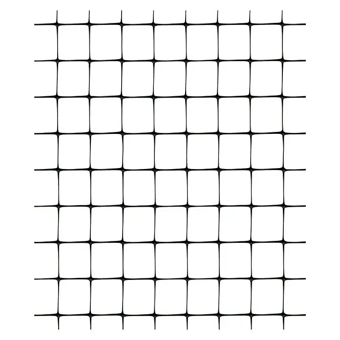 Tenax Schutzgitter Cintoflex M - 10 x 0,1 m, Schwarz - Draufsicht