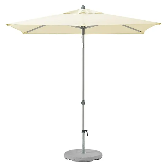 Glatz Suncomfort Sonnenschirm Push Up - Ecru, L x B: 250 x 200 cm - Vorderansicht
