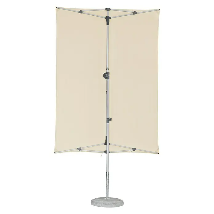 Suncomfort Sonnenschirm FLEX ROOF - Natur, L x B: 210 x 150 cm - Rückansicht