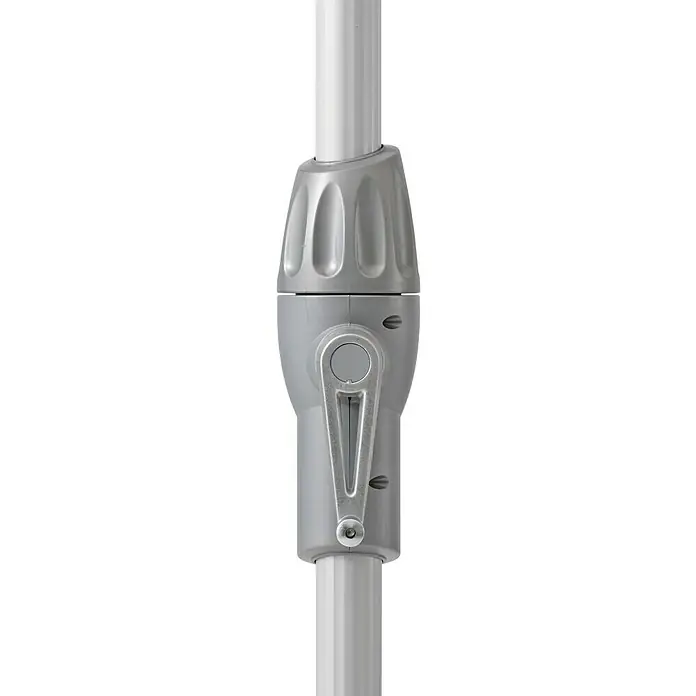 Suncomfort Sonnenschirm Shell Turn - Grau, Durchmesser: 300 cm - Detailaufnahme