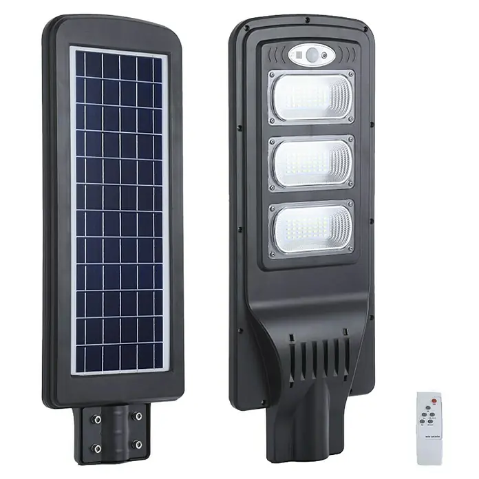 Solarna svjetiljka za uličnu rasvjetu - 60 W, 1.200 lm, IP65 - Dijagonalni pogled