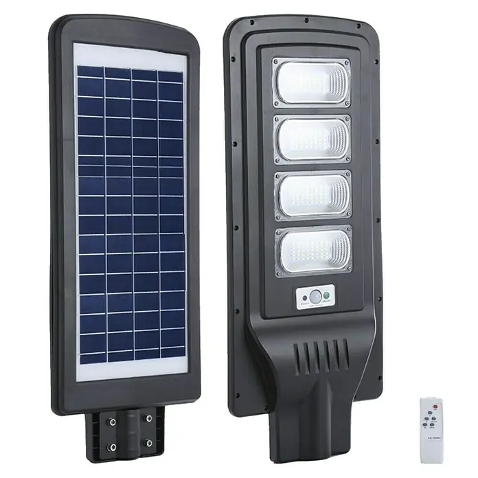 Solarna svjetiljka za uličnu rasvjetu - 80 W, 1.600 lm, IP65 - Dijagonalni pogled