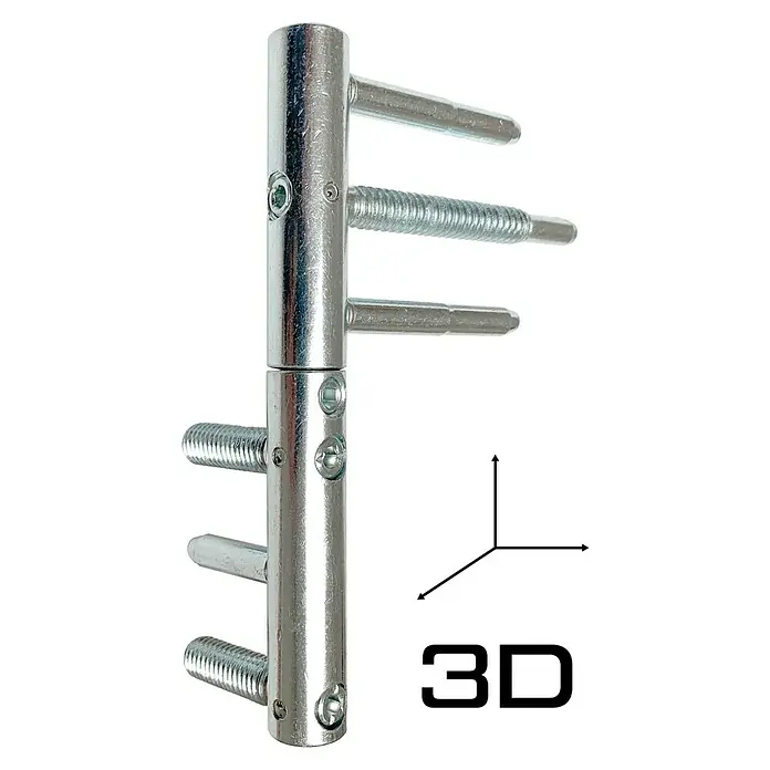 Splendoor Haustür Thermodoor PLUS SP70A - 110 x 210 cm, DIN Anschlag: Links, Anthrazit