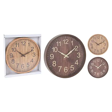 Reloj de pared redondo 2 colores