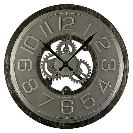 Reloj de pared redondo Metal