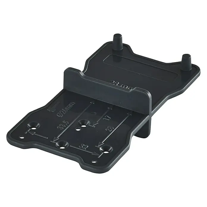 Wolfcraft Set de brocas Forstner - Diámetro vástago: 10 mm, 2 pzs. - Vista angular