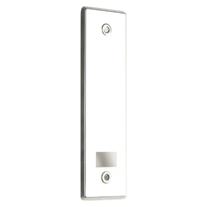 Embellecedor - L x An x Al: 220 x 65 x 5 mm, Aluminio, Bronce - Vista frontal