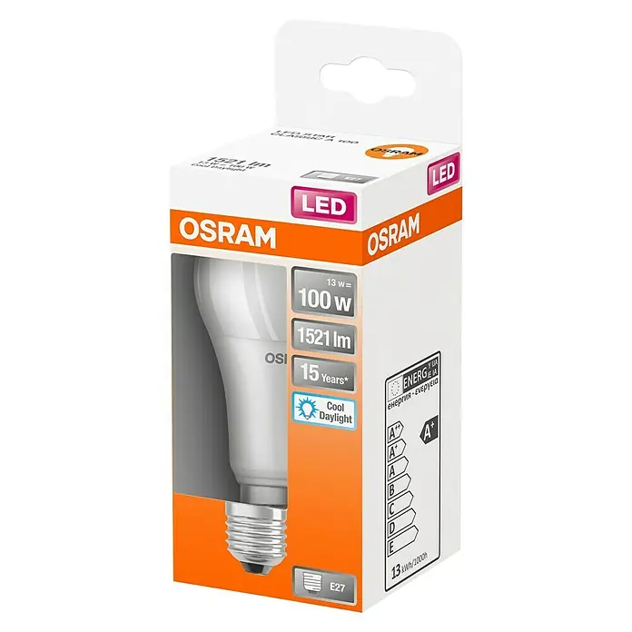 Osram Star LED žarulja - E27, 13 W, A60, 1.521 lm - Dijagonalni pogled
