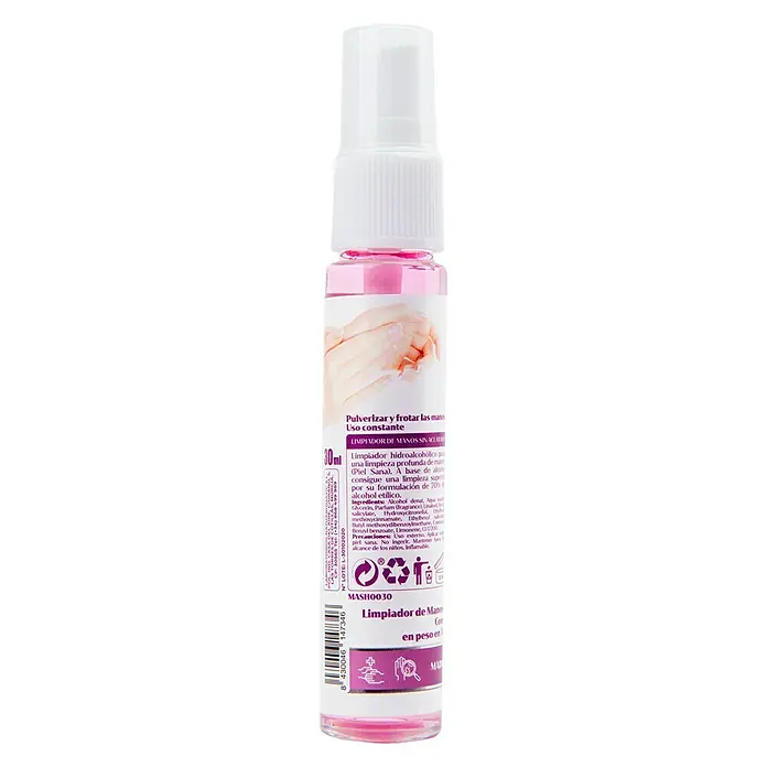Desinfectante hidroalcohólico aroma Mujer - 30 ml - Vista frontal