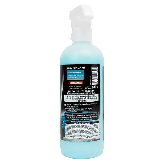 Abrillantador y protector de neumáticos MOT50006 - 500 ml - Vista frontal