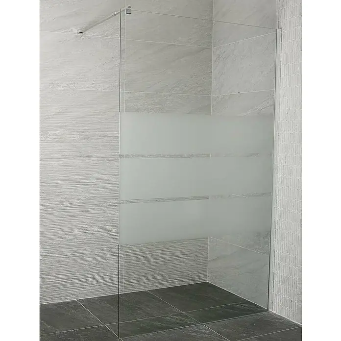 Aquaart Tuš stijena Vetro Linea - 110 x 200 cm - Živopisni prikaz