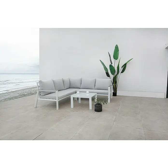 Conjunto de muebles Astrid - 4 piezas, Blanco - Foto ambiente