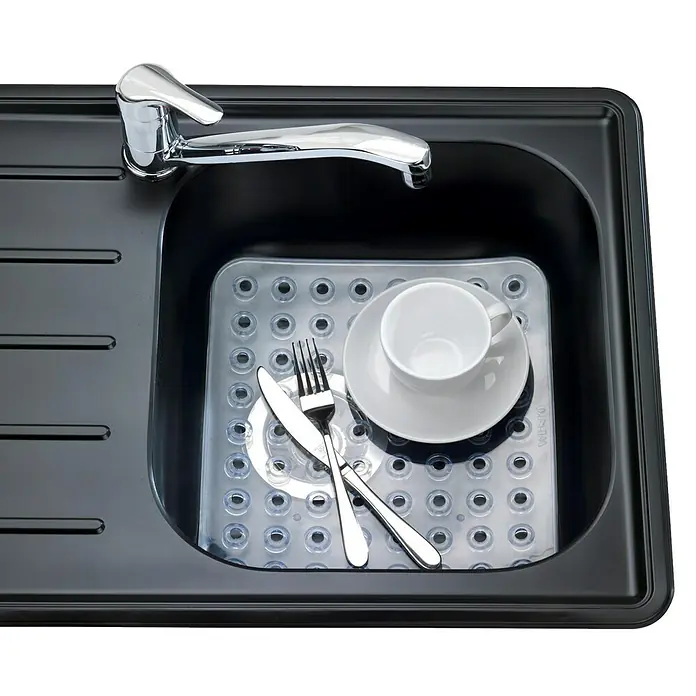 Wenko Salvaplatos rectangular Kristall - An x L: 30 x 27,5 cm - Primer plano
