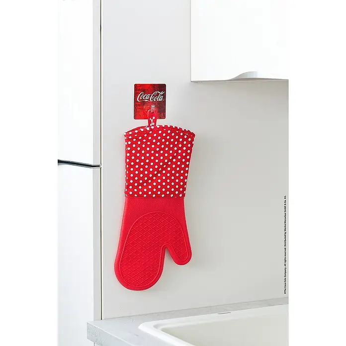 Wenko Colgador Coca-Cola Classic - Plástico, Rojo - Foto ambiente