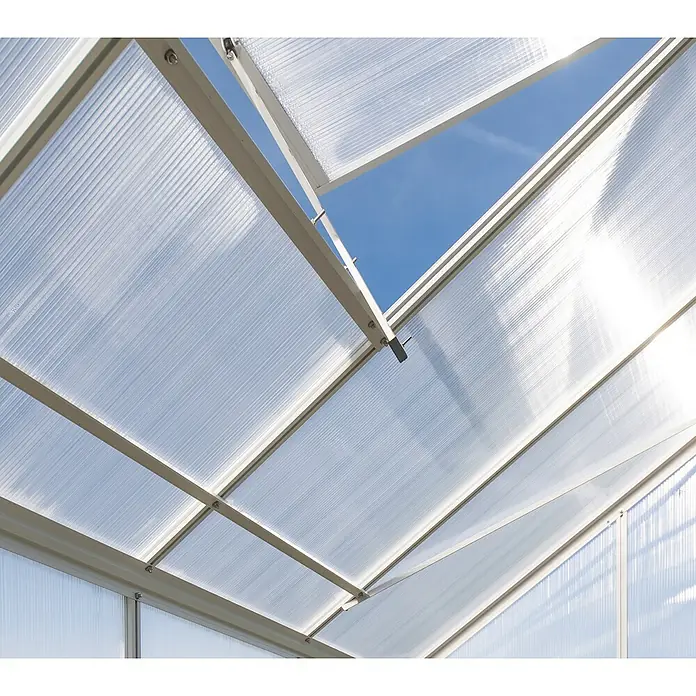 Westmann Gewächshaus - 252 x 190 x 214 cm, Weiß - Stimmungsaufnahme