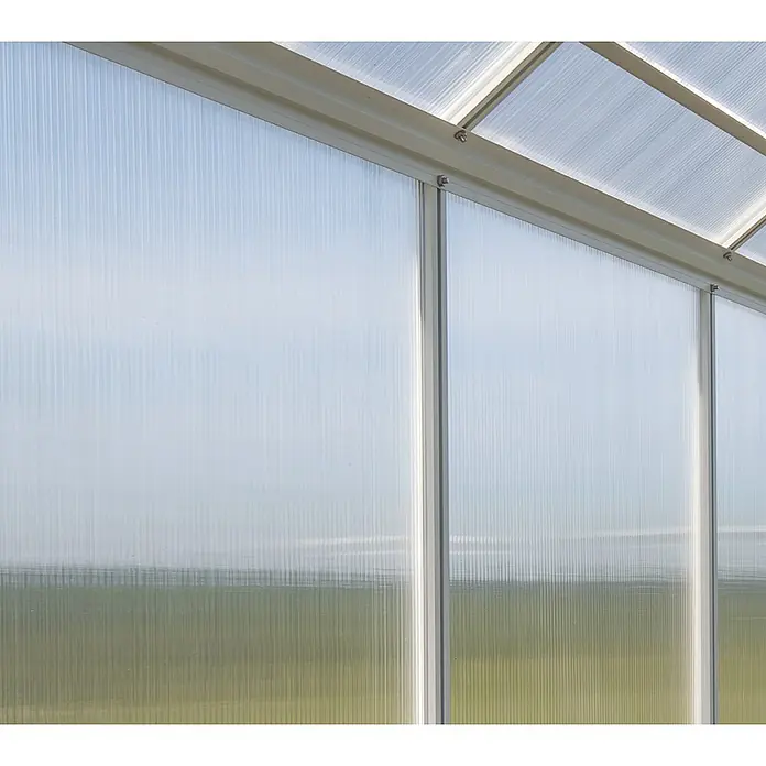 Westmann Gewächshaus - 252 x 190 x 214 cm, Weiß - Detailaufnahme