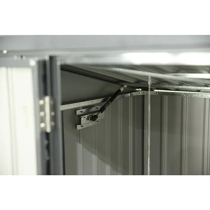 Mülltonnenbox - 100 x 172 x 131 cm, Wandstärke: 0,3 mm, Anthrazit - Detailaufnahme