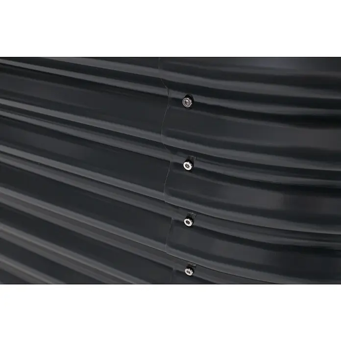 Westmann Hochbeet - 160 x 80 x 82 cm, Stahl, Anthrazit - Detailaufnahme