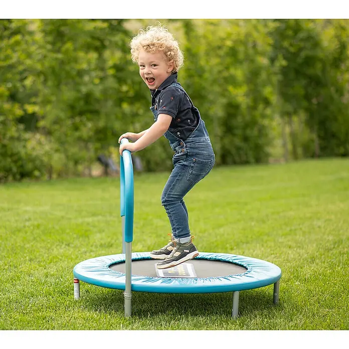 Sportspower Trampolin - Durchmesser: 90 cm, Blau - Anwendungsbeispiel