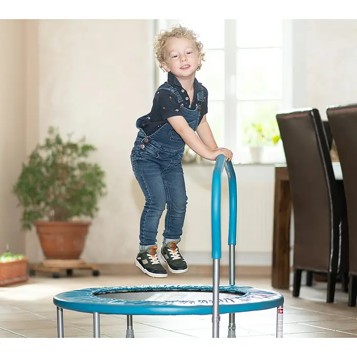 Sportspower Trampolin - Durchmesser: 90 cm, Blau - Anwendungsbeispiel