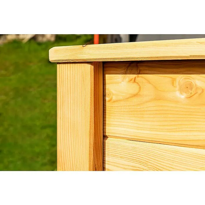 Westmann Hochbeet Lärche 170 - L x B x H: 170 x 90 x 84 cm, Lärche - Detailaufnahme