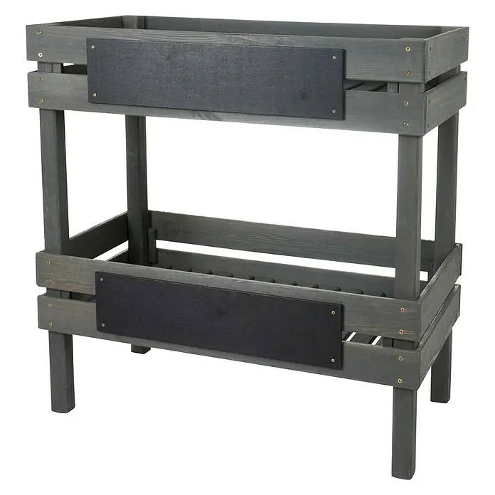 Westmann Pflanztisch Patkar - 78 x 39 x 79 cm, Holz - Diagonale Ansicht