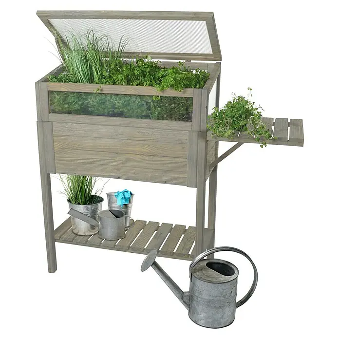 Westmann Hochbeet Patkar - 118 x 39 x 107 cm, Holz - Vorderansicht