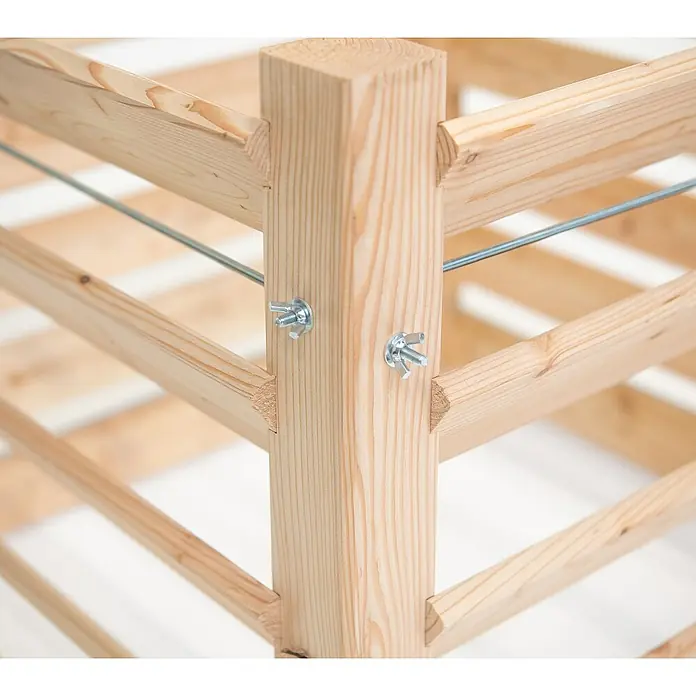 Westmann Komposter - L x B x H: 100 x 100 x 80 cm, 800 l, Holz - Detailaufnahme
