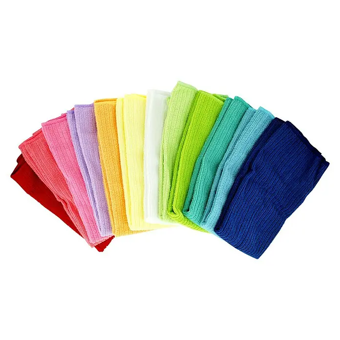 Juego de paños de microfibra XXL - Multicolor, 12 uds. - Vista descendente