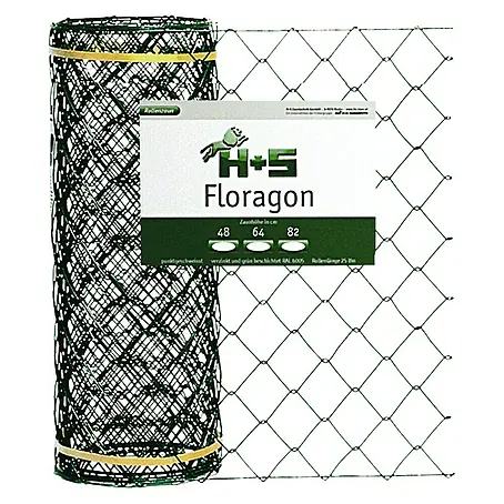 H+S Zauntechnik  Gitterzaun Floragon