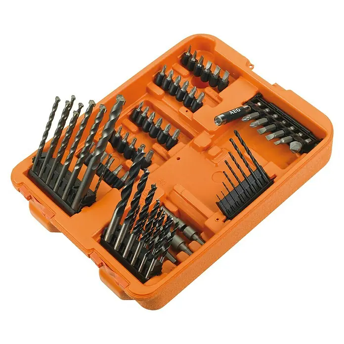AEG Powertools Bohrer- & Bit-Set - 75 -tlg. - Diagonale Ansicht