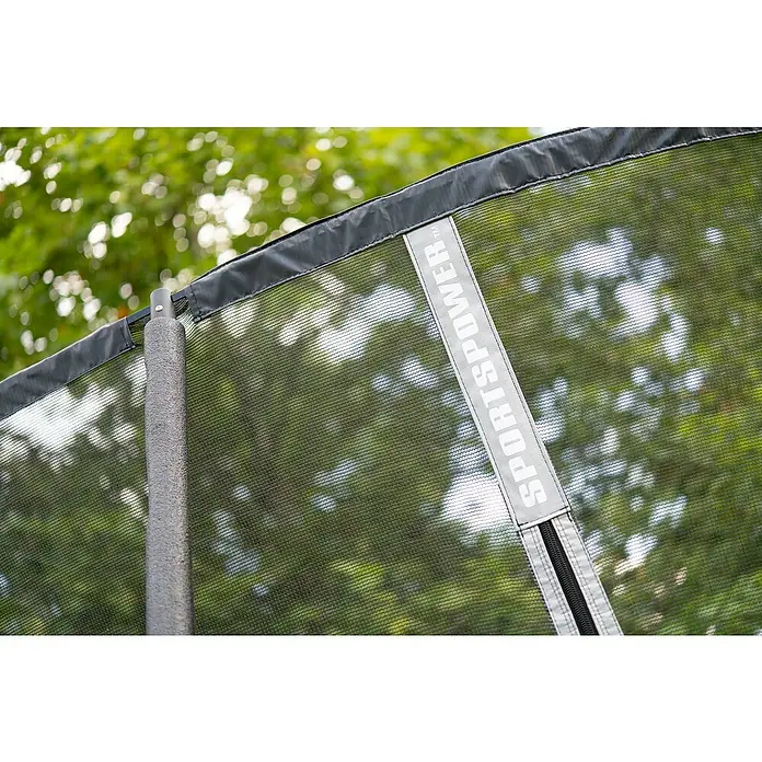 Sportspower Trampolin - Promjer: 305 cm, Crne boje - Detaljan prikaz