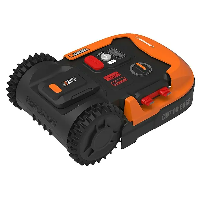 Worx Landroid Mähroboter L800 - 20 V, Li-Ionen, 2 Ah, 1 Akku, Max. Flächenempfehlung: 800 m² - Diagonale Ansicht