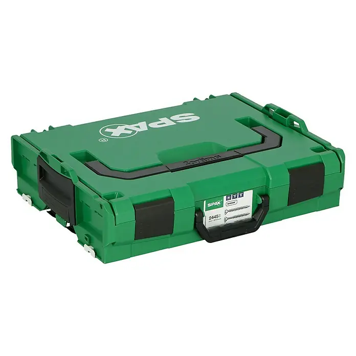 Spax Schrauben-Set L-Boxx - 2447 -tlg. - Diagonale Ansicht