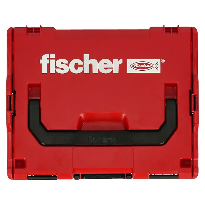 Fischer Dübelsortiment Duoline L-Boxx 102 - 795 -tlg., Mit Rand - Draufsicht