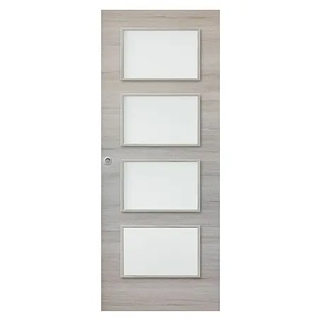 Puerta corredera de madera Estela