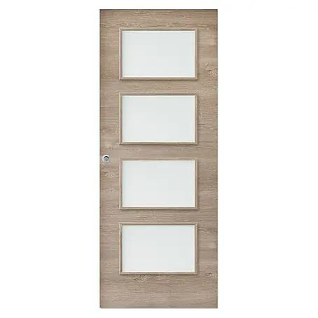 Puerta corredera de madera Nagano