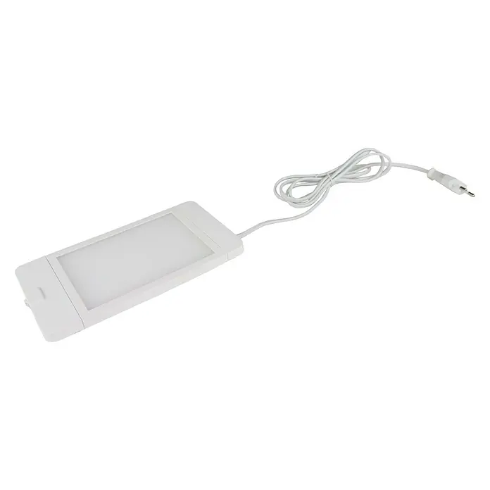 Ritter Leuchten LED-Unterbauleuchte Dimpod - 4,5 W, L x B x H: 11 cm x 12,5 mm x 20 cm, Warmweiß - Diagonale Ansicht