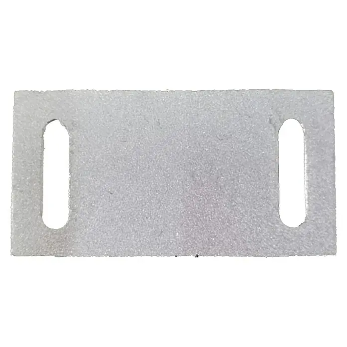 Zaunhalterung - 4 Stk., Aluminium - Ansicht von oben