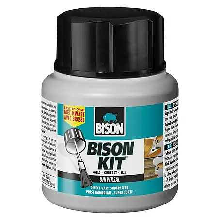 Bison Kit Krachtige contactlijm met kwast - 125 ml
