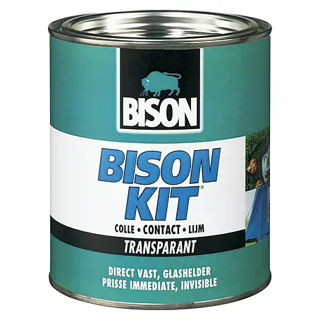 Bison Kit Krachtige contactlijm Transparant 250 ml