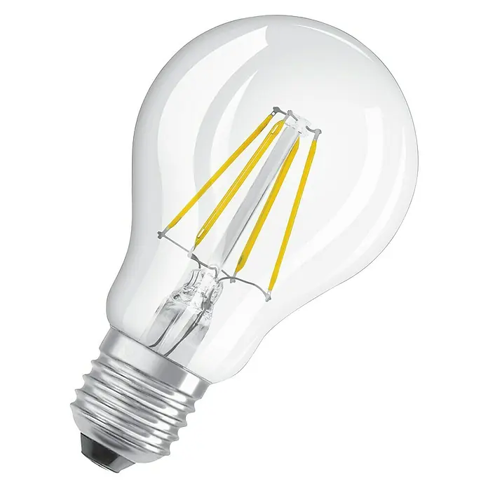 Osram Star LED-Leuchtmittel - E27, 4 W, A60, 470 lm, Kaltweiß - Diagonale Ansicht